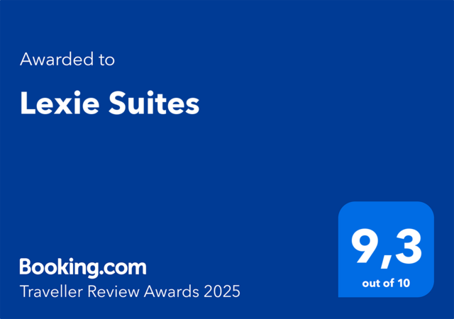 Booking.com Traveller Review Award 2025 — 9,3/10