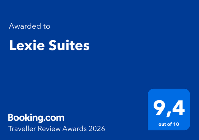 Booking.com Traveller Review Award 2026 — 9,4/10