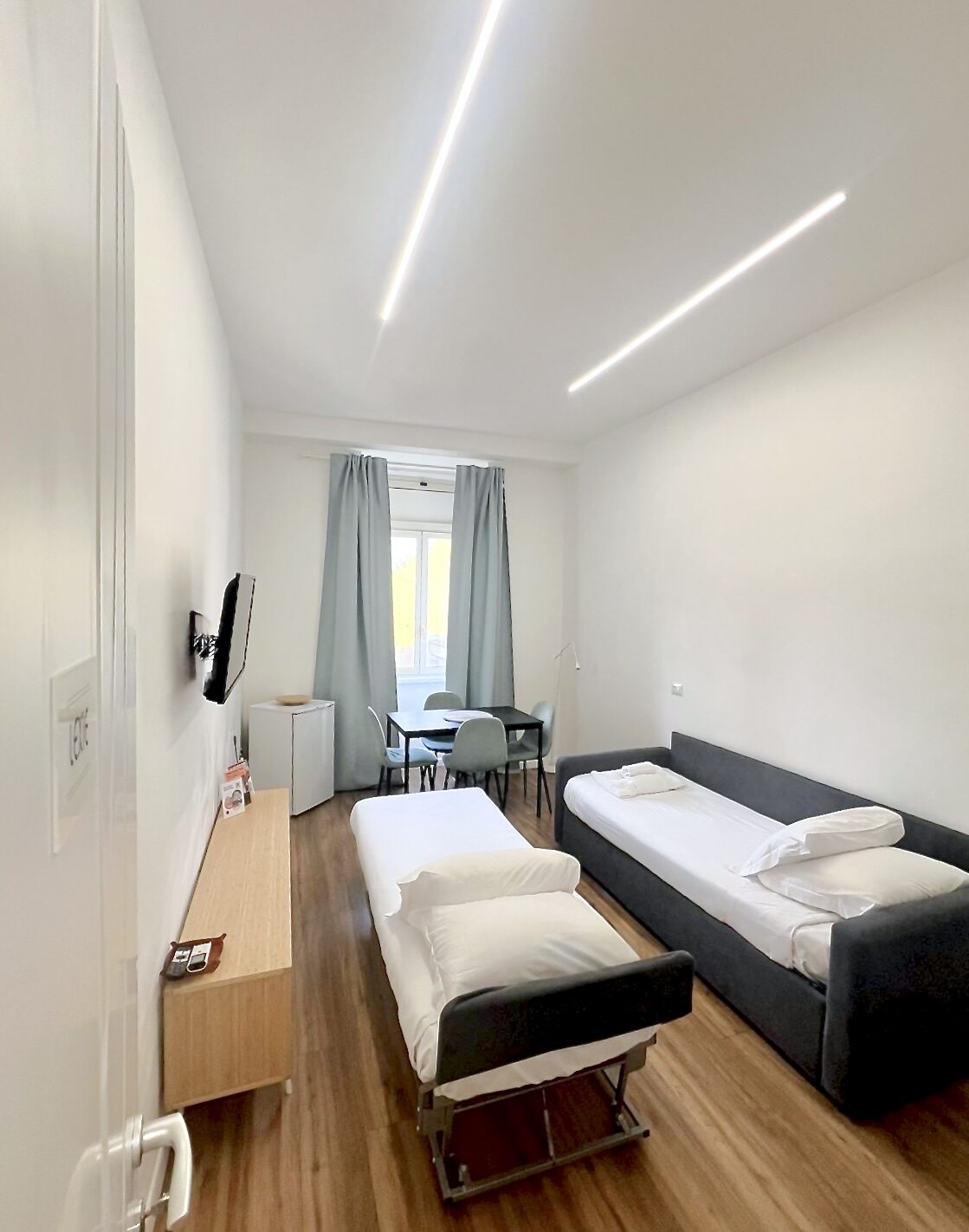 Lexie Suite, zona giorno con divano letto